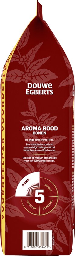 Douwe Egberts Aroma Rood Koffiebonen - 8 x 1KG