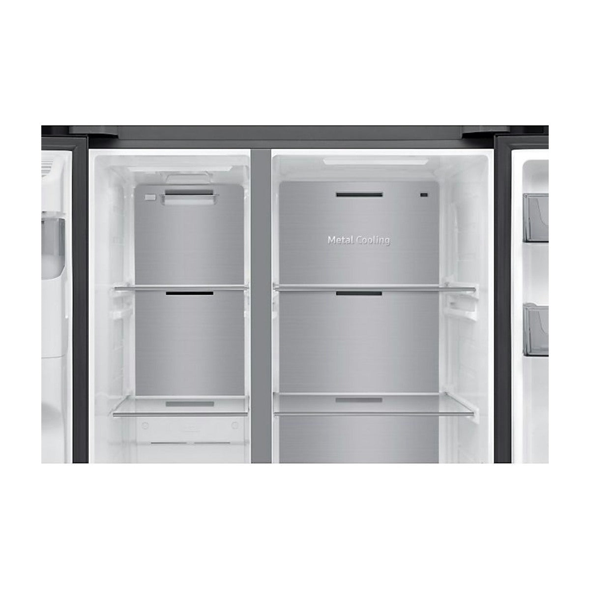Samsung Series 70 RS70F64KEFEF side by side