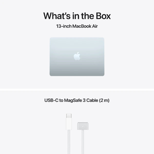 Apple MacBook Air 13" (2026, M5) 16/512 GB, himmelblå