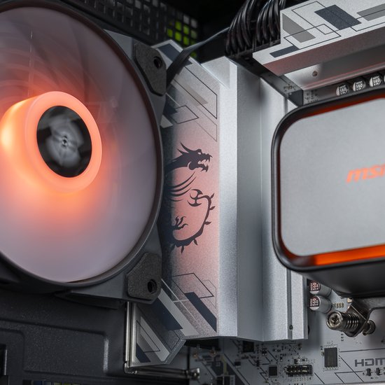 FlowUP Revenger - Gaming PC - AMD Ryzen 7 7800X3D - AMD RX 9070 XT 16GB - 32GB DDR5 RAM - 1TB - Waterkoeling