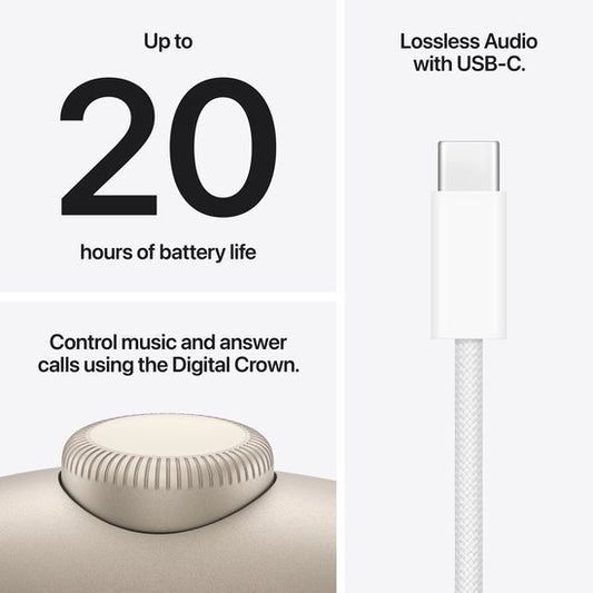 Apple – AirPods Max 2 – Hoofdtelefoon – USB-C – Starlight