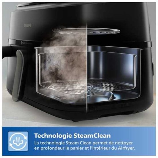 Philips 5000 series - Dubbele airfryer - 9L - 2750W - NA555/00