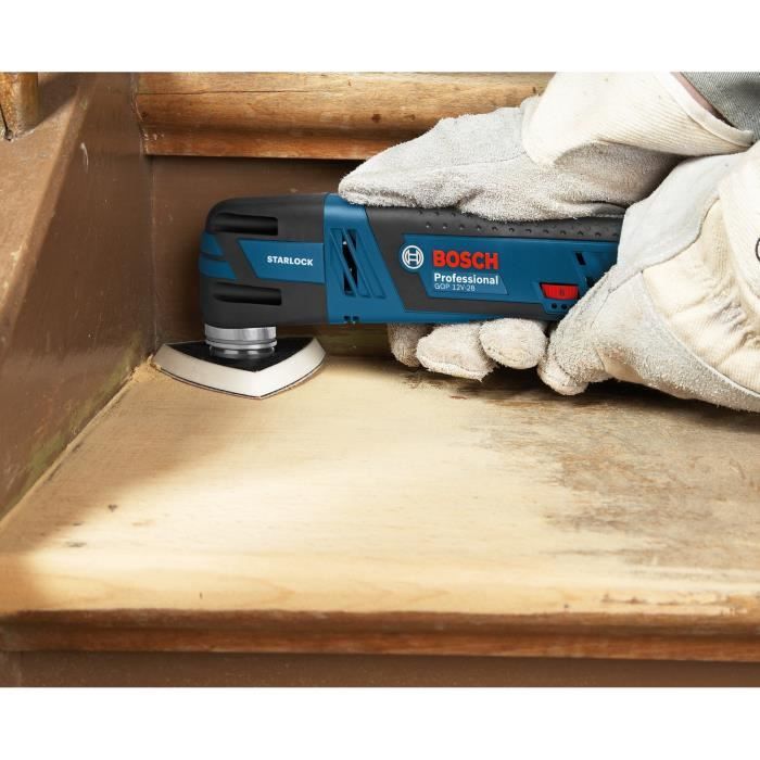 Découpeur-ponceur Bosch Professional GOP 12V-28 – 2 batteries 3 Ah – photo 6