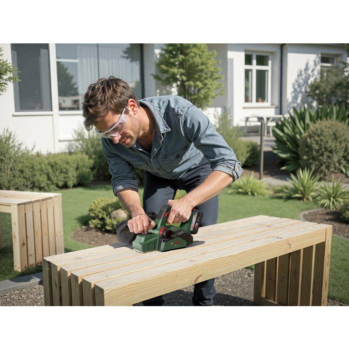 Rabot sans fil Bosch PHO 18V-20 – 82 mm – photo 7