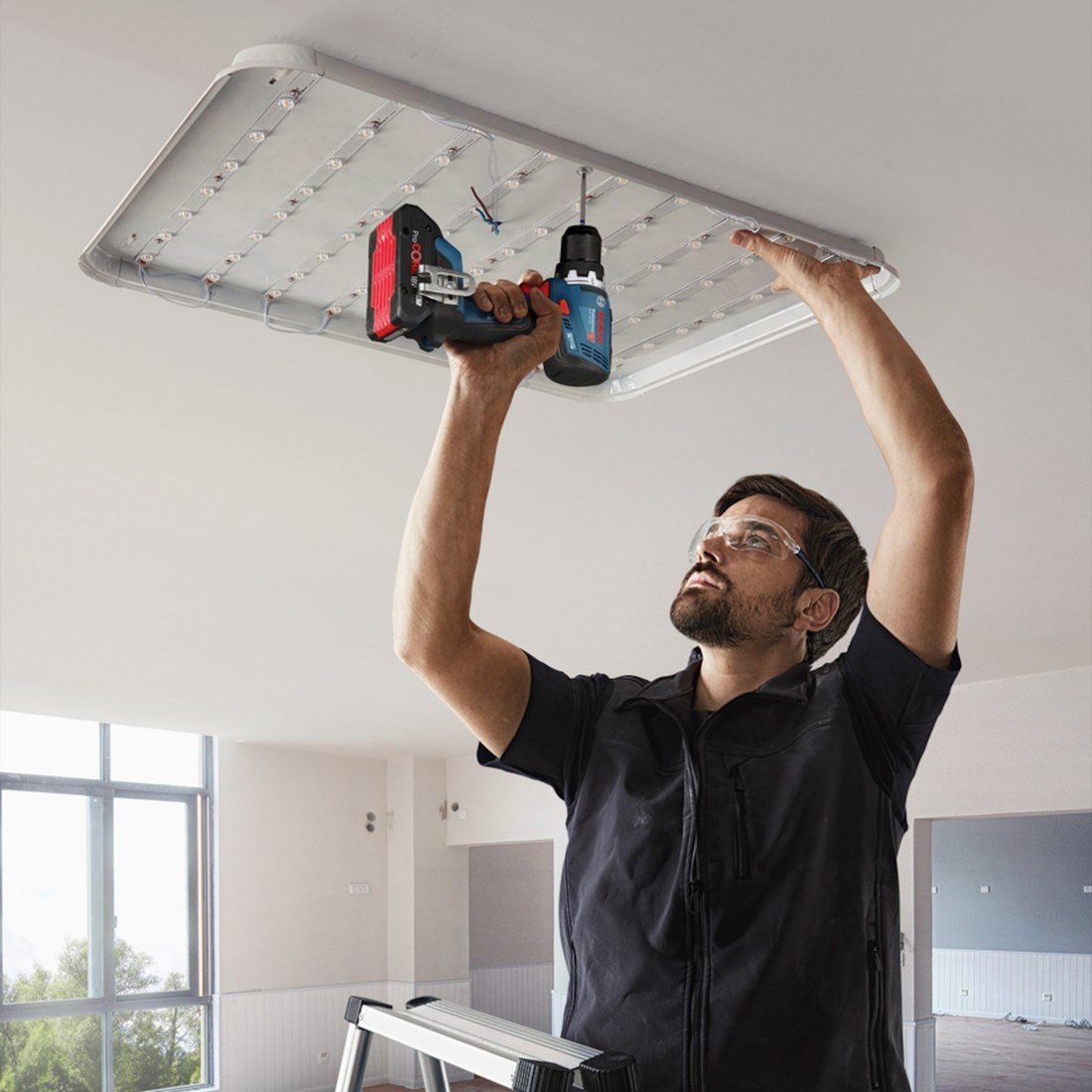 Bosch Blauw GSR 18V-65 Accu schroefboormachine set