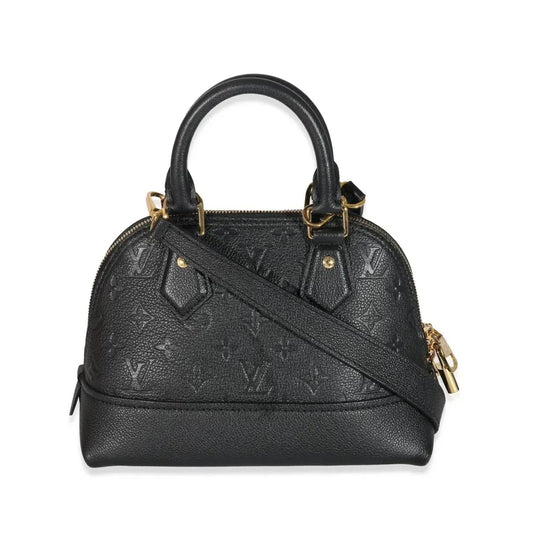 Louis Vuitton Neo Alma BB Monogram Empreinte tas, zwart, 35 cm
