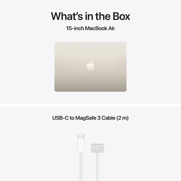Apple MacBook Air 15" (2026, M5) 16/512 GB, stjerneskær