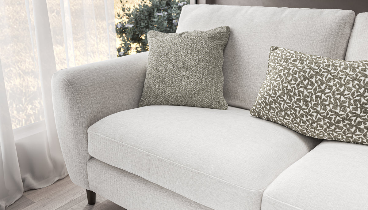 The Hackney – 2 Corner 2 Seater Sofa with Memory Foam Cushion – Brown