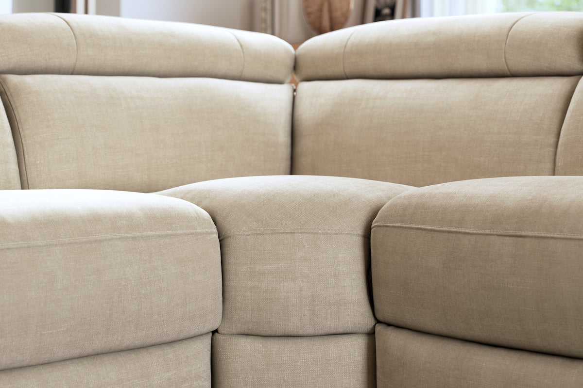 Colorado – 3 Corner 1.5 Power Recliner Sofa – Beige