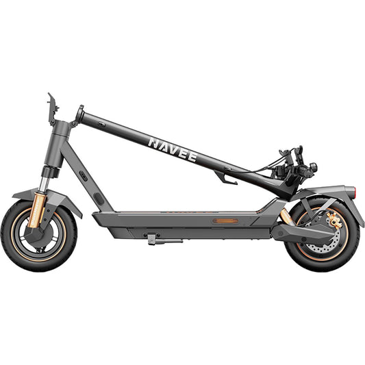 Navee Electric Scooter - Side shot folded