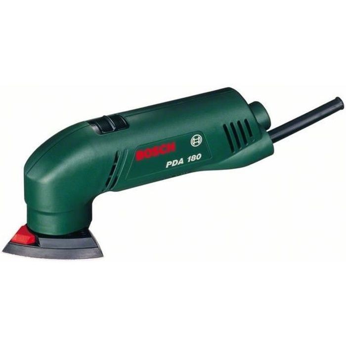 Ponceuse Delta Bosch PDA 180 – 180 W et 3 feuilles abrasives – photo 1