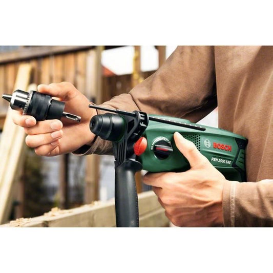 Perforateur Bosch PBH 2500 SRE – 600 W et 1,9 J – photo 2
