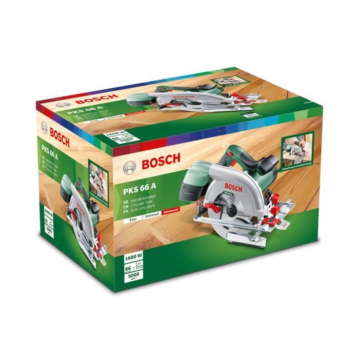 Scie circulaire filaire Bosch PKS 66 A – 1 600 W – photo 2