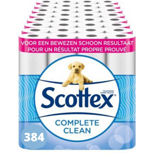 VOORDEELVERPAKKING 384 ROLLEN Page / Scottex 2-Laags WC papier