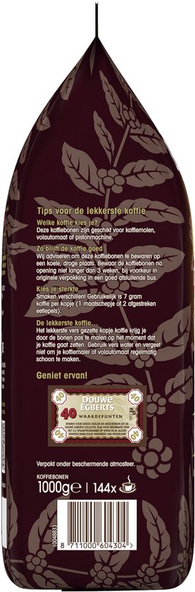 Douwe Egberts Intens Koffiebonen - 8 x 1KG