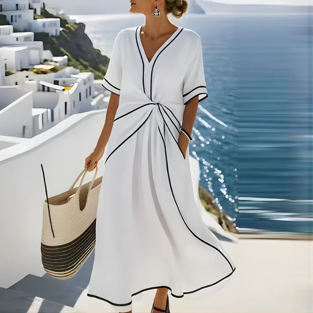 Cassia™ elegante flatterende jurk