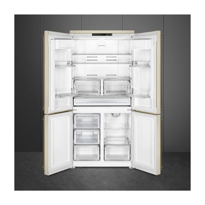 Smeg FQ60CPO6 kølefryseskab, creme