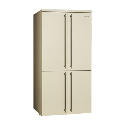 Smeg FQ60CPO6 kølefryseskab, creme