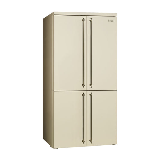 Smeg FQ60CPO6 kølefryseskab, creme