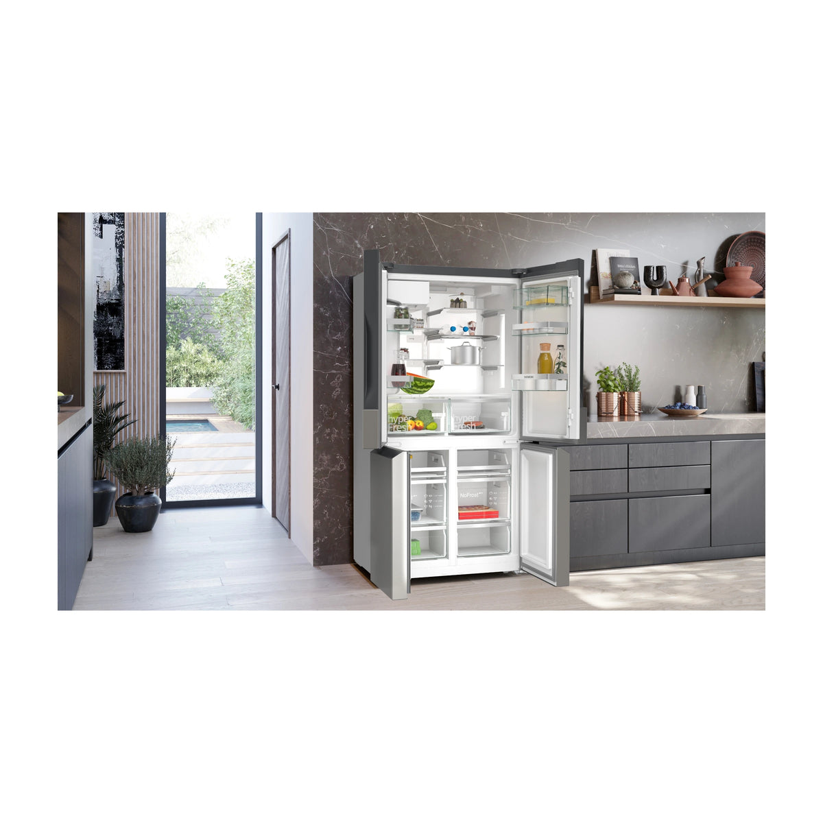 Siemens iQ700 KF96DPPEA French Door kølefryseskab