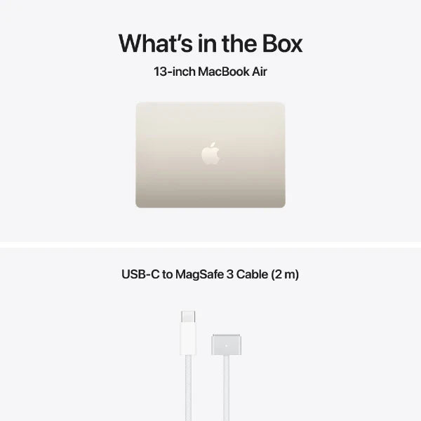 Apple MacBook Air 13" (2026, M5) 16/512 GB, stjerneskær