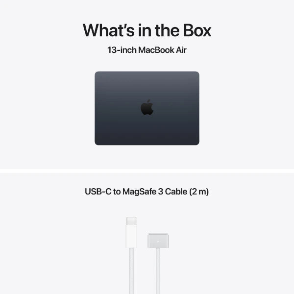 Apple MacBook Air 13" (2026, M5) 16/512 GB, midnat