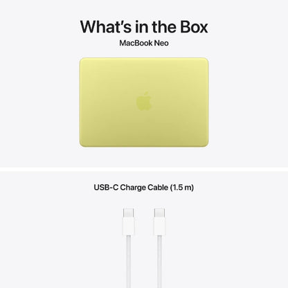 Apple MacBook Neo 13" (A18 Pro) 8/512 GB, citrus