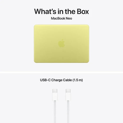 Apple MacBook Neo 13" (A18 Pro) 8/512 GB, citrus