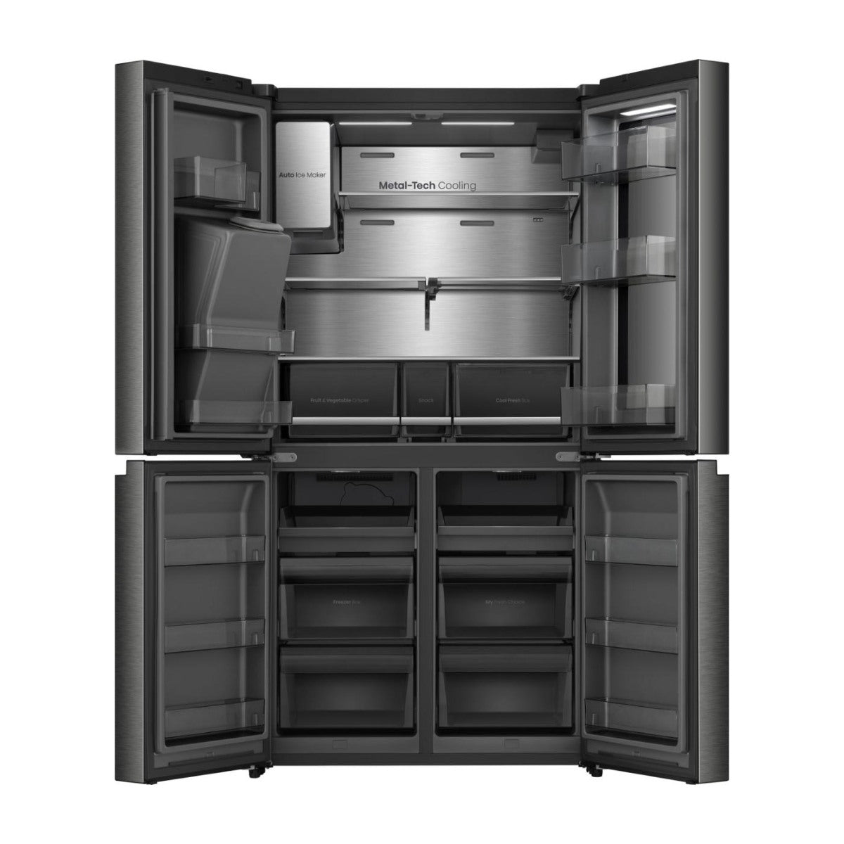 Hisense RQ600P7SKE kølefryseskab