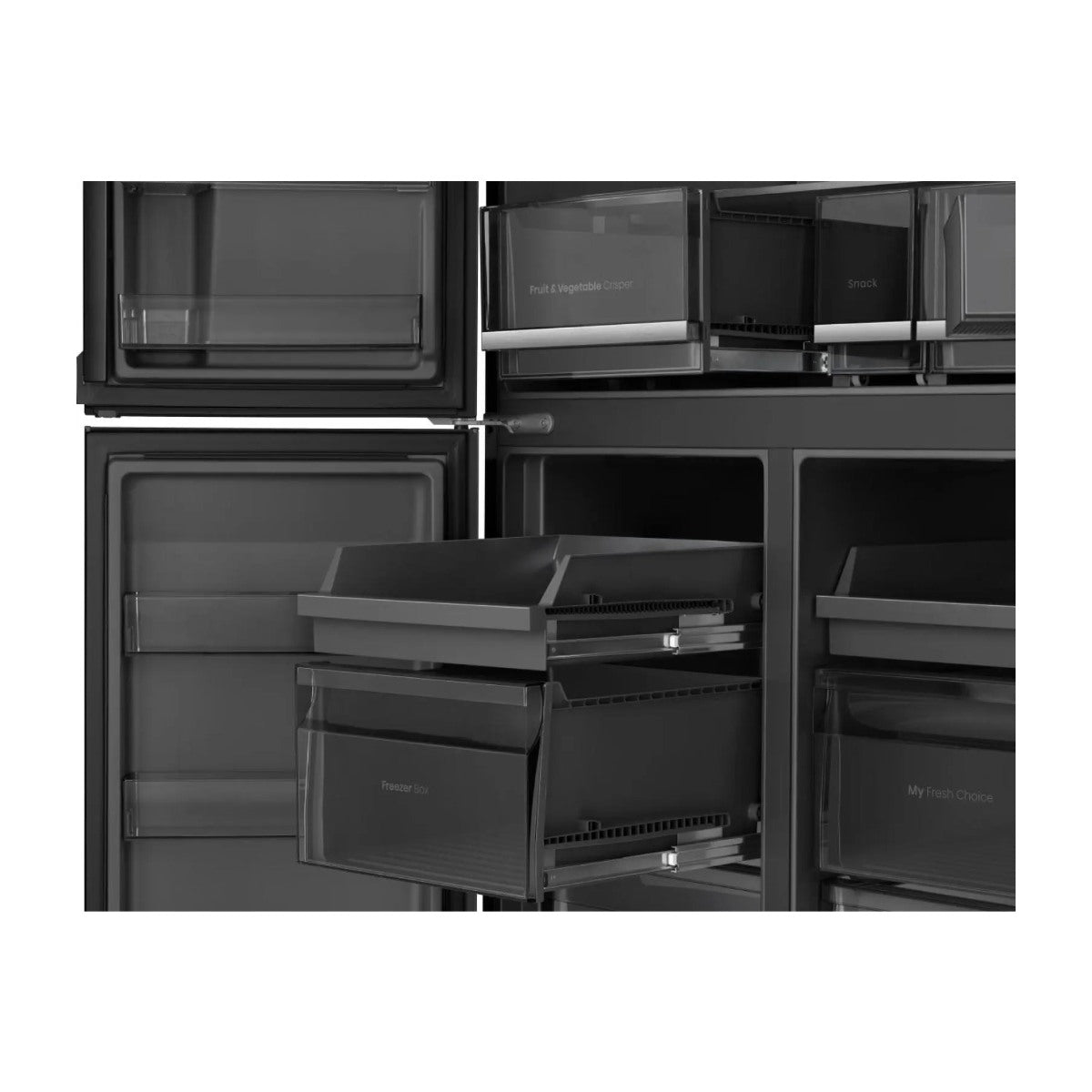 Hisense RQ600P7SKE kølefryseskab