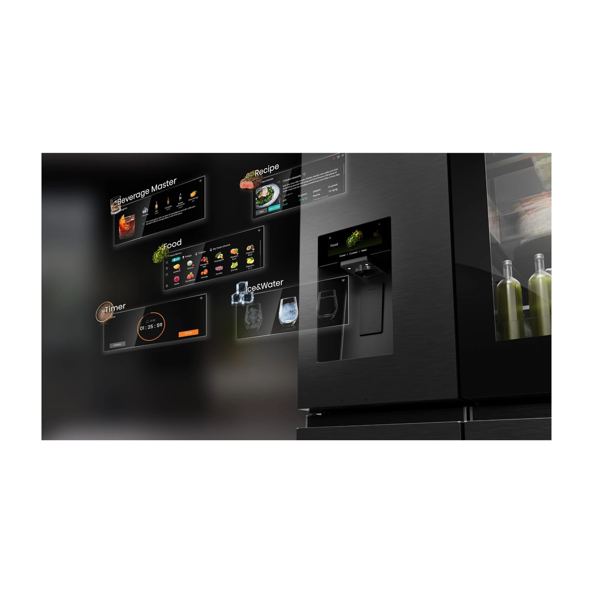 Hisense RQ600P7SKE kølefryseskab
