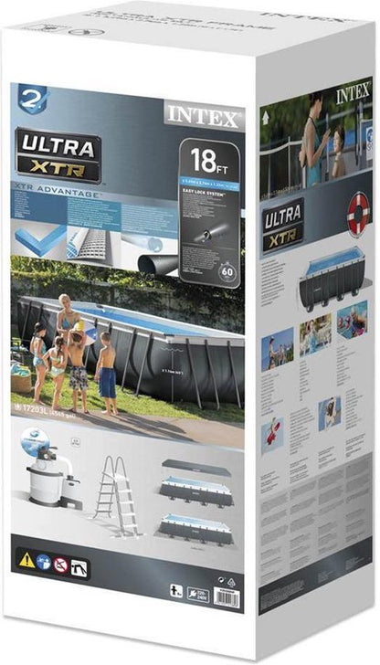 Intex Ultra XTR Rechthoekig Opzetzwembad Set - 549 x 274 x 132 cm met zand filter pomp