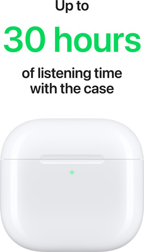 Apple AirPods 4 - met reguliere oplaadcase (USB-C)