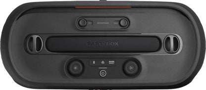 JBL PartyBox On The Go 2 – Draagbare Bluetooth Speaker - Met Draadloze Microfoon - Handige Schouderriem - LED verlichting - Spatwaterdicht - Zwart