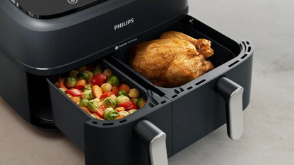 Philips – NA351/00 – Airfryer met dubbele mand – 9 l – 2750 W