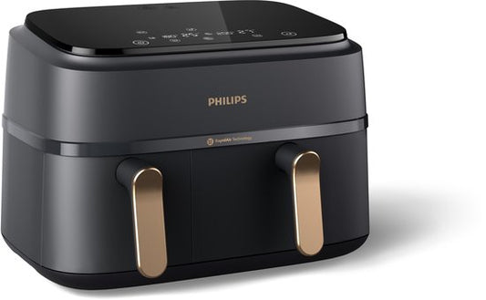 Philips Rapid Air Serie 3000 NA352/00 - Airfryer - Dubbele Mand - 9 Liter