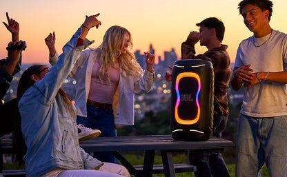 JBL PartyBox 130 - NIEUW - Draadloze Bluetooth Party Speaker - Opvouwbare Handgreep - Spatwaterdicht - LED verlichting - 15 uur - Zwart