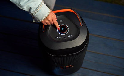 JBL PartyBox 130 - NIEUW - Draadloze Bluetooth Party Speaker - Opvouwbare Handgreep - Spatwaterdicht - LED verlichting - 15 uur - Wit