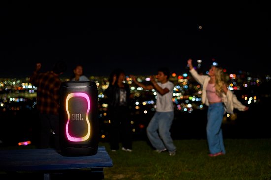 JBL PartyBox 130 - NIEUW - Draadloze Bluetooth Party Speaker - Opvouwbare Handgreep - Spatwaterdicht - LED verlichting - 15 uur - Wit