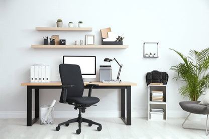 Office Hero® Pharaoh Ergonomische Bureaustoel - Bureaustoelen voor Volwassenen - Verstelbaar - Zwart - Stof - Gemonteerd geleverd
