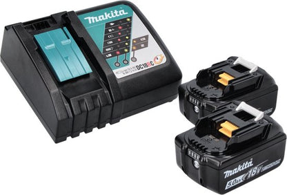 Makita DLX2131TJ 18V Li-Ion Combiset - Accuboormachine met klopfunctie (DHP482) & Slagschroevendraaier (DTD152) (2x 5.0Ah Accu) in Mbox