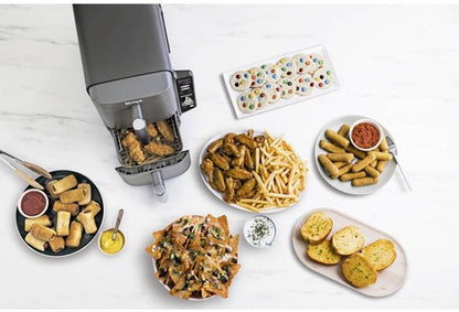 Ninja Double Stack Airfryer XXL - 9.5 Liter - Dubbele Gestapelde Lades - 6 Programma's - Inclusief Kookrekjes - SL400EU