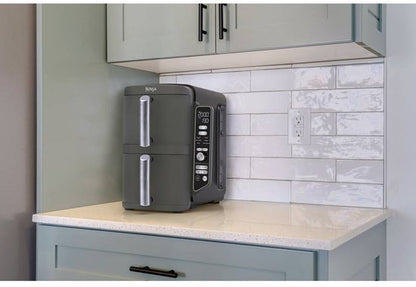 Ninja Double Stack Airfryer XXL - 9.5 Liter - Dubbele Gestapelde Lades - 6 Programma's - Inclusief Kookrekjes - SL400EU