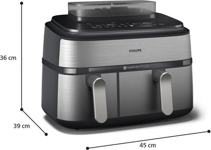 Philips 5000 series - Dubbele airfryer - 9L - 2750W - NA555/00