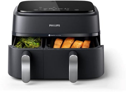 Philips – NA351/00 – Airfryer met dubbele mand – 9 l – 2750 W