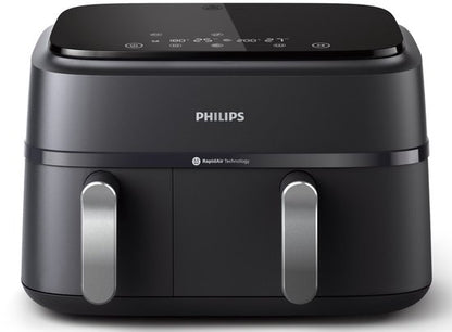 Philips – NA351/00 – Airfryer met dubbele mand – 9 l – 2750 W