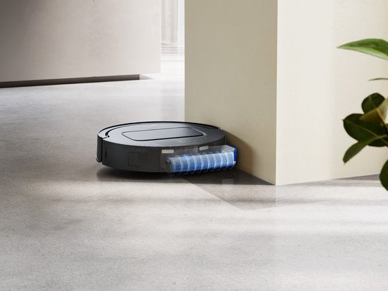 ECOVACS - DEEBOT T80 Omni - Stofzuig en dweilrobot (zwart) - 18.000 Pa zuigkracht- Zelfreinigende Robotstofzuiger met Warmwater – Dweilsysteem - Automatisch Leegstation - Geschikt voor dierenharen