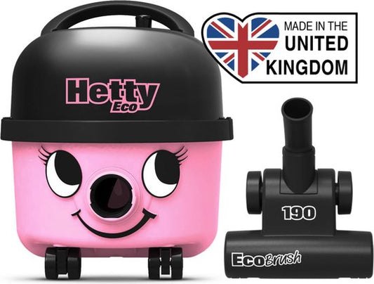 Numatic Hetty Eco compact HET160-11 - Stofzuiger met zak - Roze