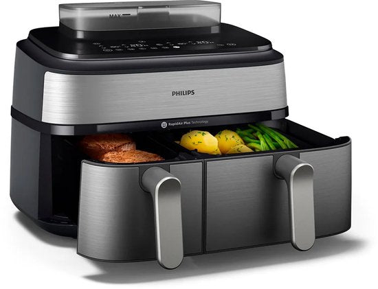 Philips 5000 series - Dubbele airfryer - 9L - 2750W - NA555/00