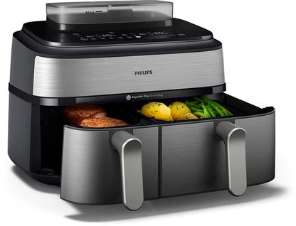 Philips 5000 series - Dubbele airfryer - 9L - 2750W - NA555/00